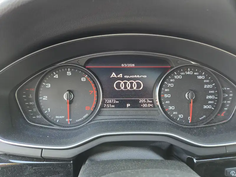 2019 Audi A4 Progressiv, bílá, 72 872 km, dovoz Kanada — foto 7 z 10