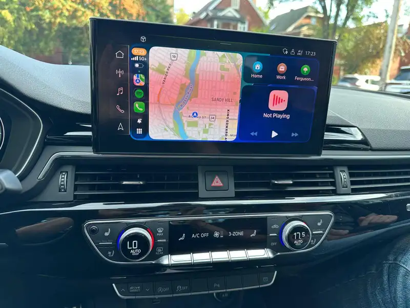 2022 Audi A4 Technik, modrá, 78 500 km, dovoz Kanada — foto 7 z 12