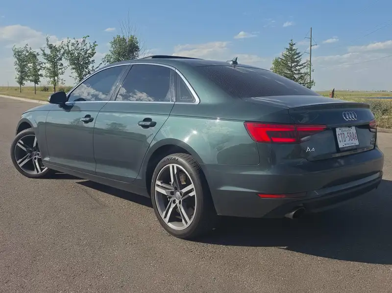 2017 Audi A4 Technik, zelená, 170 700 km, dovoz Kanada — foto 3 z 12