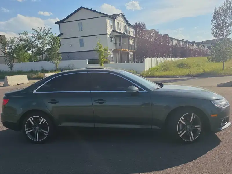 2017 Audi A4 Technik, zelená, 170 700 km, dovoz Kanada — foto 6 z 12