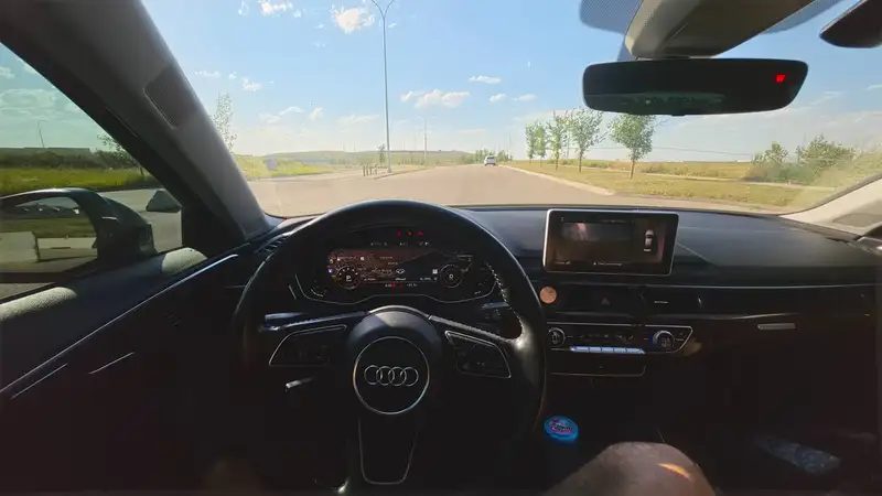2017 Audi A4 Technik, zelená, 170 700 km, dovoz Kanada — foto 9 z 12