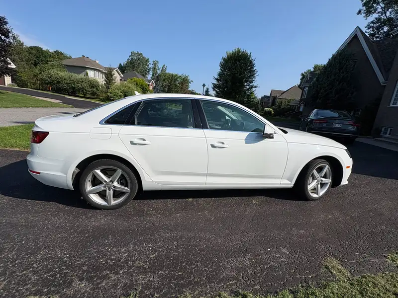 2017 Audi A4 Progressiv, bílá, 123 390 km, dovoz Kanada — foto 2 z 9
