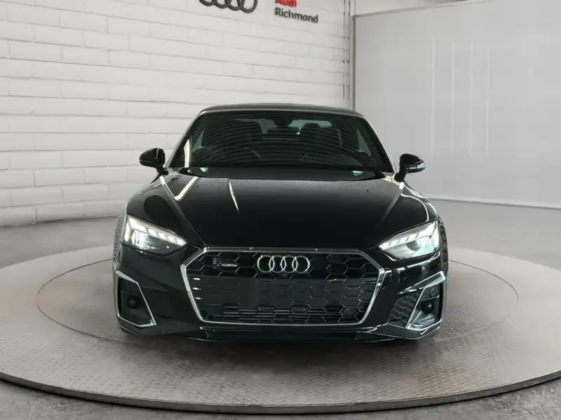 2023 Audi A5 Progressiv, černá, 27 215 km, dovoz Kanada — foto 2 z 12