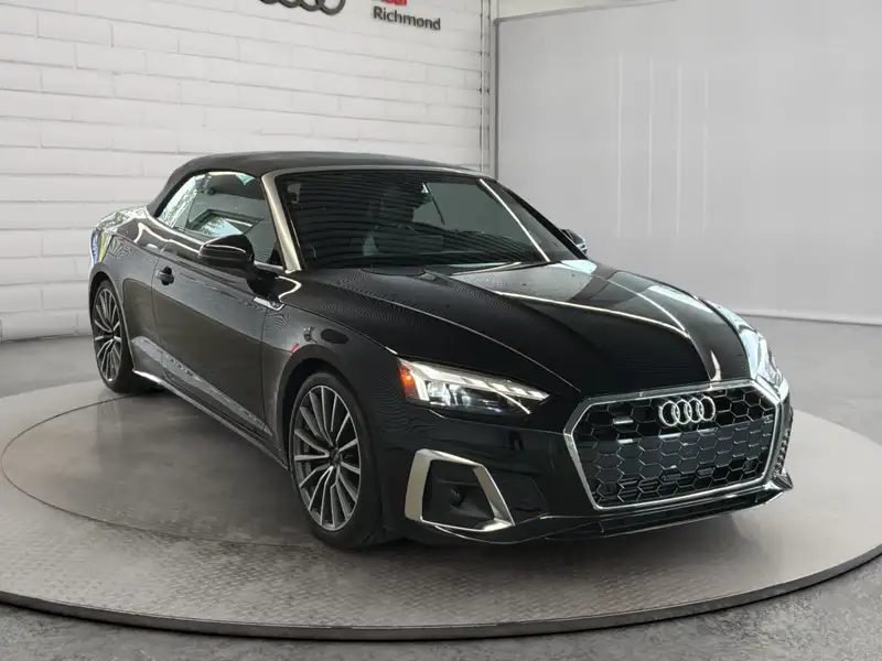 2023 Audi A5 Progressiv, černá, 27 215 km, dovoz Kanada — foto 3 z 12