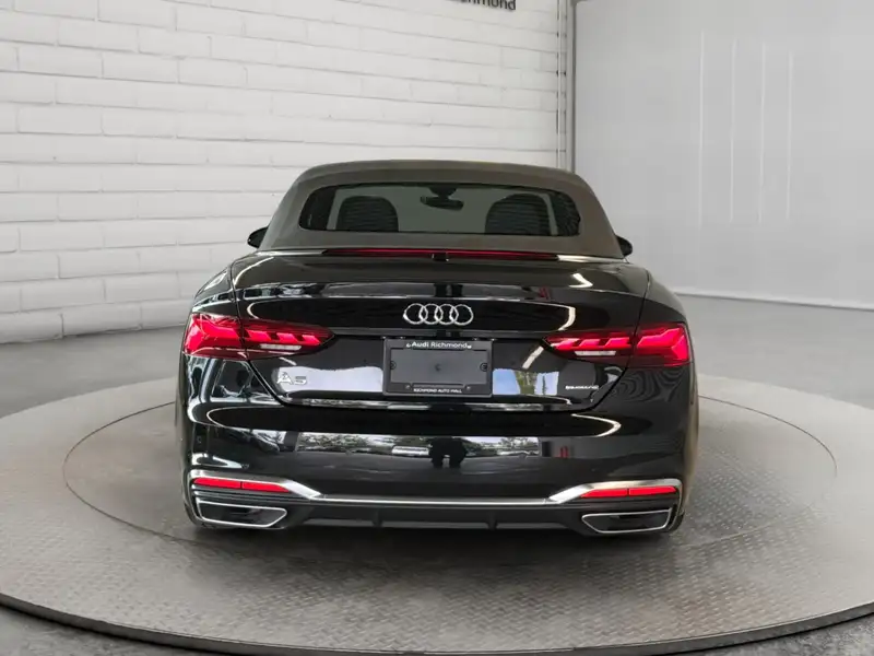 2023 Audi A5 Progressiv, černá, 27 215 km, dovoz Kanada — foto 6 z 12