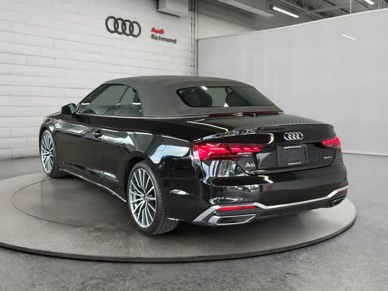 2023 Audi A5 Progressiv, černá, 27 215 km, dovoz Kanada — foto 7 z 12