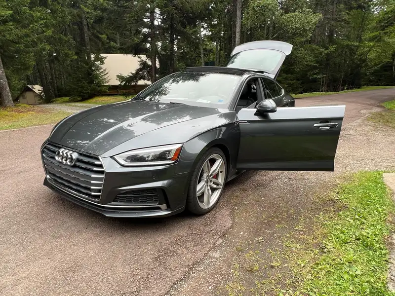 2018 Audi A5 Technik, šedá, 168 257 km, dovoz Kanada — foto 2 z 12