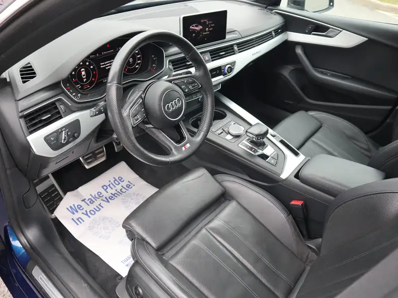 2018 Audi A5 Technik, modrá, 98 236 km, dovoz Kanada — foto 11 z 12