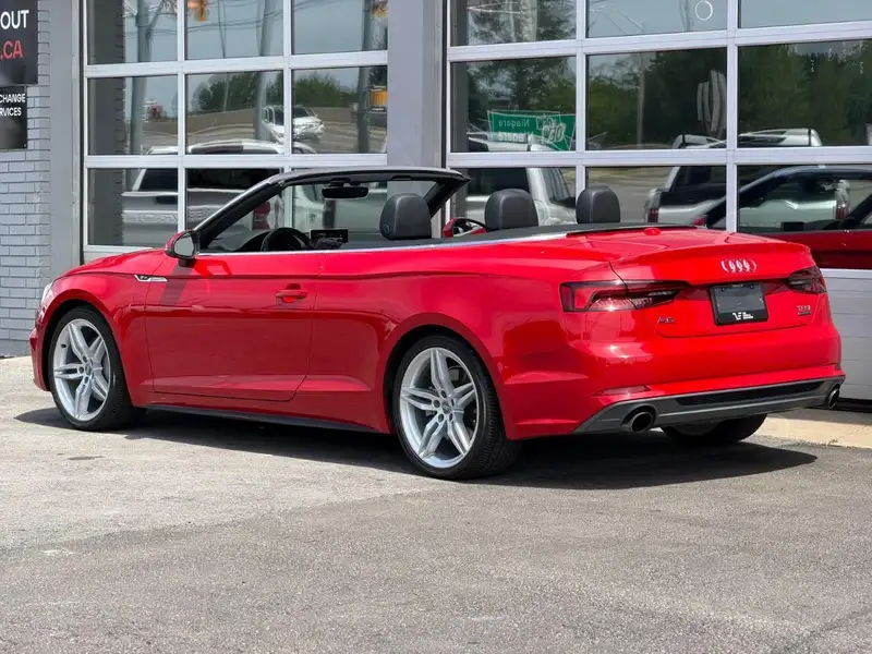 2018 Audi A5 Cabriolet, 110 750 km, dovoz Kanada — foto 3 z 12