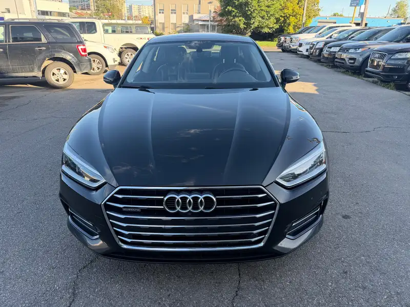 2018 Audi A5 Technik, černá, 161 148 km, dovoz Kanada — foto 2 z 12