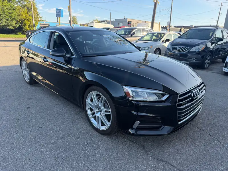 2018 Audi A5 Technik, černá, 161 148 km, dovoz Kanada — foto 3 z 12