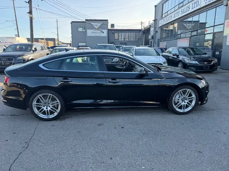2018 Audi A5 Technik, černá, 161 148 km, dovoz Kanada — foto 4 z 12