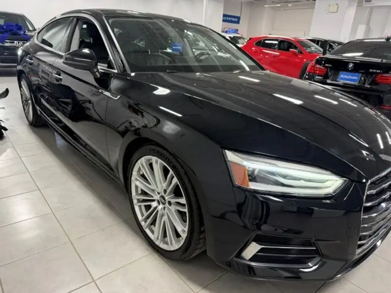 2019 Audi A5 AWD, černá, 94 023 km, dovoz Kanada — foto 3 z 7