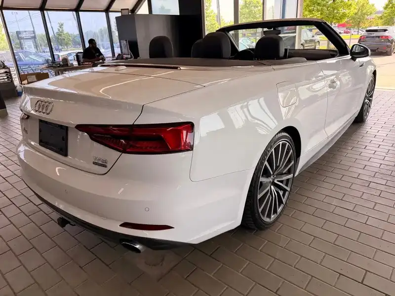 2018 Audi A5 Technik, bílá, 116 829 km, dovoz Kanada — foto 5 z 12
