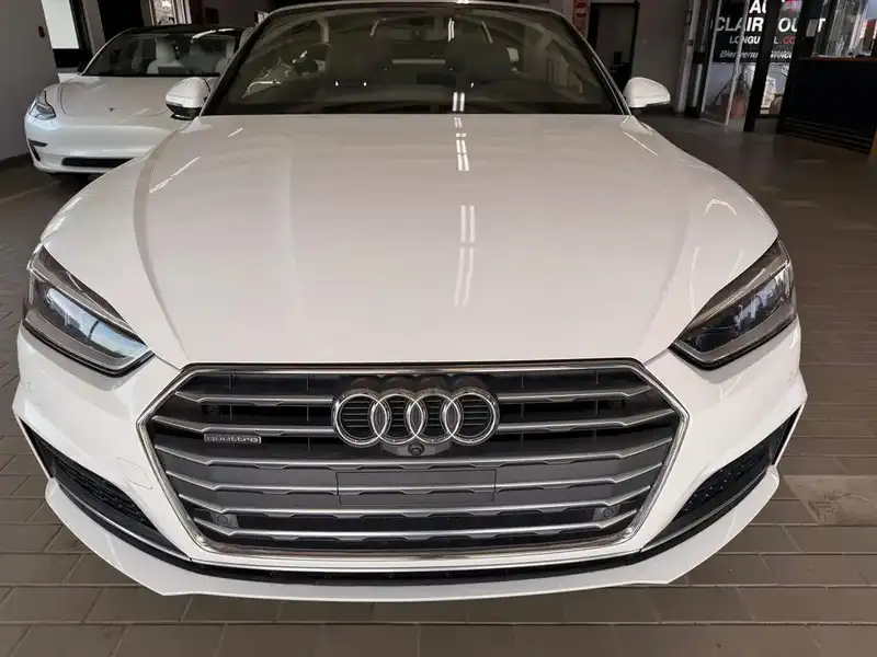 2018 Audi A5 Technik, bílá, 116 829 km, dovoz Kanada — foto 8 z 12