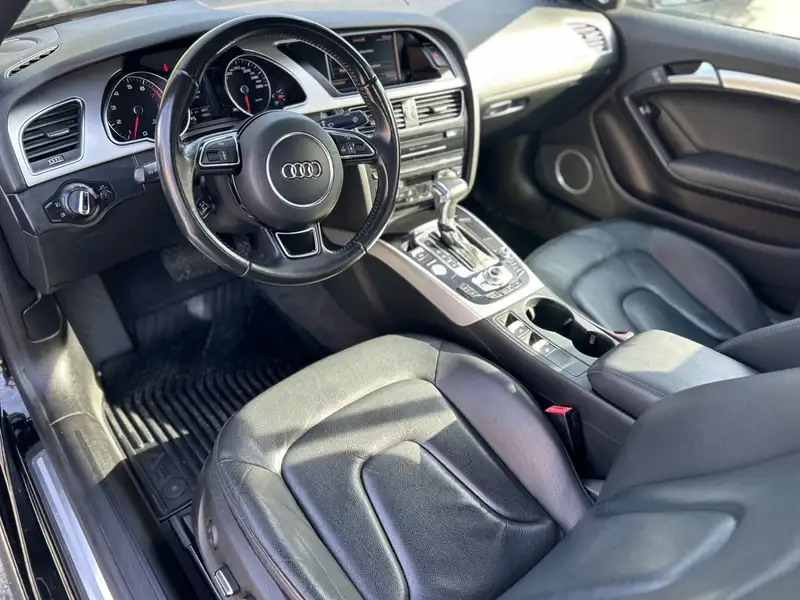 2015 Audi A5 2dr Conv Auto Technik, černá, 113 843 km, dovoz Kanada — foto 9 z 12