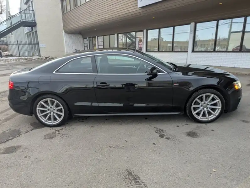 2016 Audi A5 2dr Cpe Auto Progressiv plus, černá, 166 970 km, dovoz Kanada — foto 7 z 12