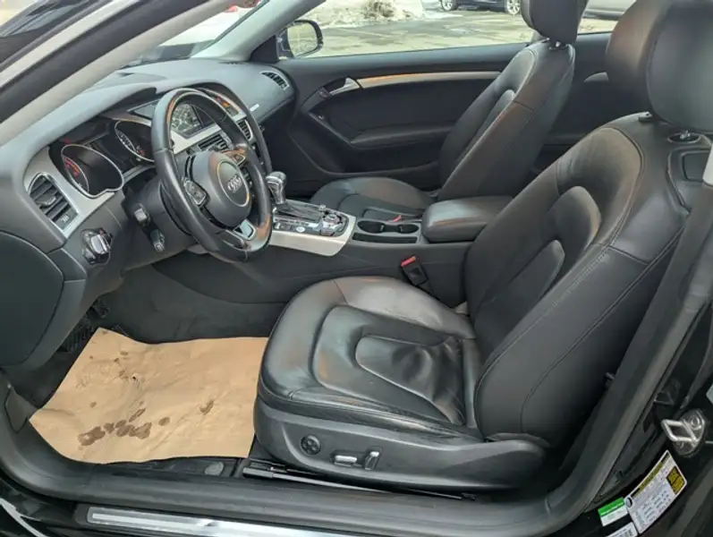 2016 Audi A5 2dr Cpe Auto Progressiv plus, černá, 166 970 km, dovoz Kanada — foto 9 z 12