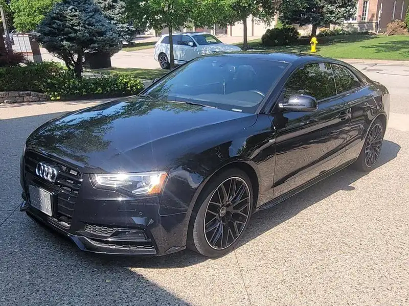 2016 Audi A5 Progressiv Plus S Line, černá, 61 189 km, dovoz Kanada — foto 3 z 12