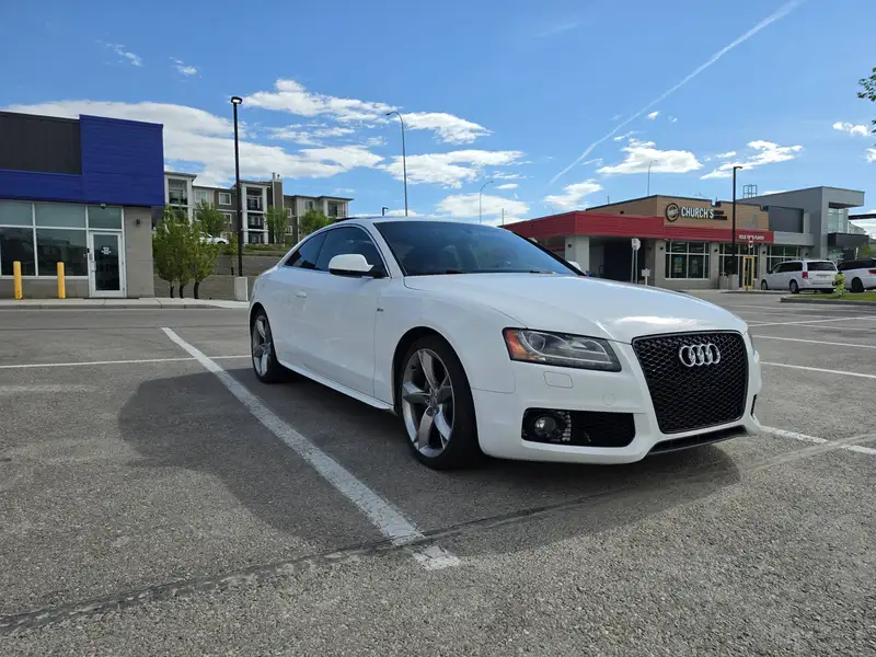 2012 Audi A5, bílá, 106 549 km, dovoz Kanada — foto 3 z 7
