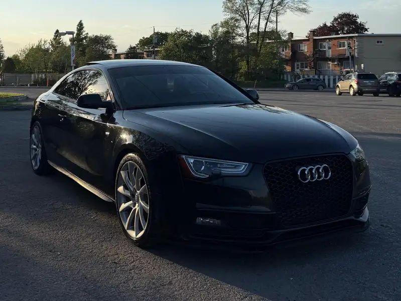 2014 Audi A5 Technik, černá, 125 000 km, dovoz Kanada — foto 2 z 10