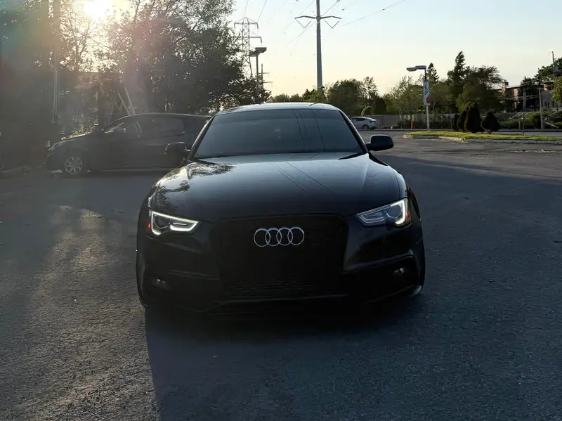 2014 Audi A5 Technik, černá, 125 000 km, dovoz Kanada — foto 3 z 10