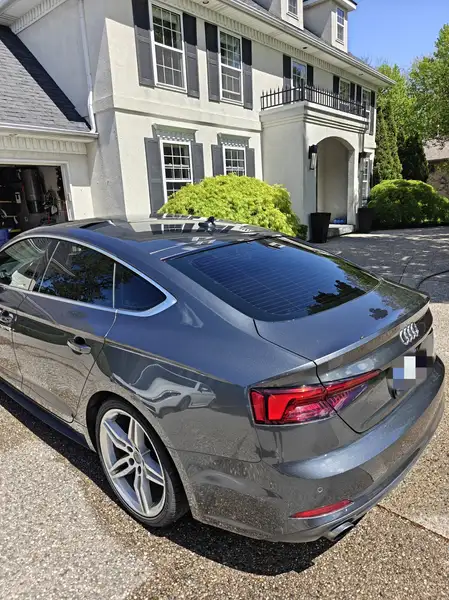 2018 Audi A5 Sportback, šedá, 82 250 km, dovoz Kanada — foto 2 z 11