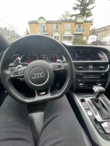 2016 Audi A5 Progressiv plus, černá, 144 000 km, dovoz Kanada — foto 7 z 12
