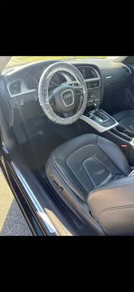 2012 Audi A5, černá, 165 000 km, dovoz Kanada — foto 4 z 5