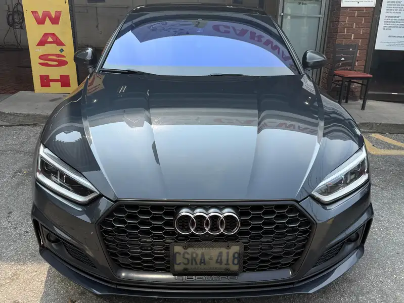 2018 Audi A5 Technik, šedá, 154 500 km, dovoz Kanada — foto 2 z 12