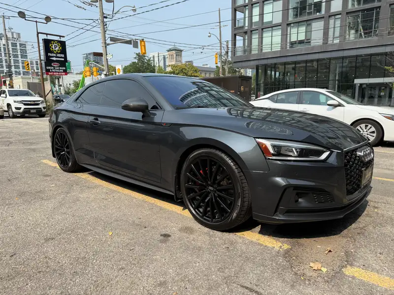 2018 Audi A5 Technik, šedá, 154 500 km, dovoz Kanada — foto 3 z 12