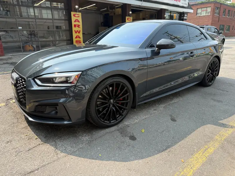 2018 Audi A5 Technik, šedá, 154 500 km, dovoz Kanada — foto 4 z 12