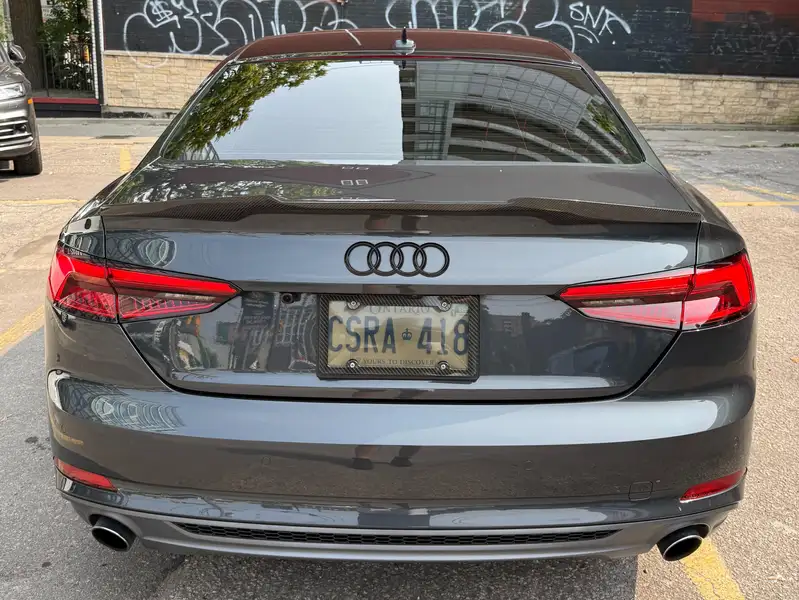 2018 Audi A5 Technik, šedá, 154 500 km, dovoz Kanada — foto 6 z 12