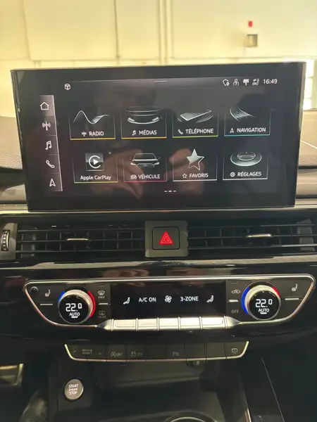 2021 Audi A5 Progressiv, černá, 51 400 km, dovoz Kanada — foto 7 z 8