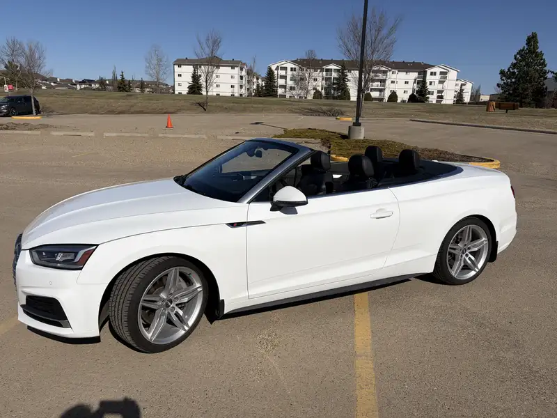 2018 Audi A5, bílá, 118 000 km, dovoz Kanada — foto 3 z 12