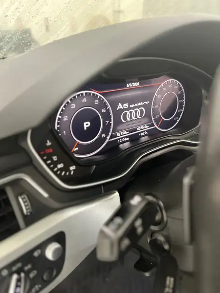 2018 Audi A5 Technik, bílá, 82 399 km, dovoz Kanada — foto 5 z 12