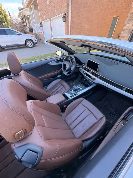 2019 Audi A5, bílá, 41 200 km, dovoz Kanada — foto 4 z 10