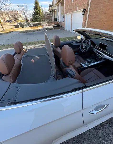2019 Audi A5, bílá, 41 200 km, dovoz Kanada — foto 5 z 10