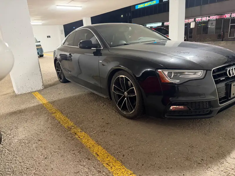 2015 Audi A5 Technik, černá, 179 000 km, dovoz Kanada — foto 2 z 4