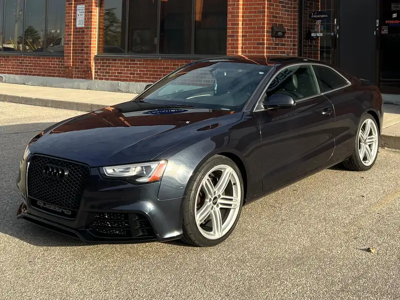 2014 Audi A5, černá, 161 000 km, dovoz Kanada — foto 5 z 7