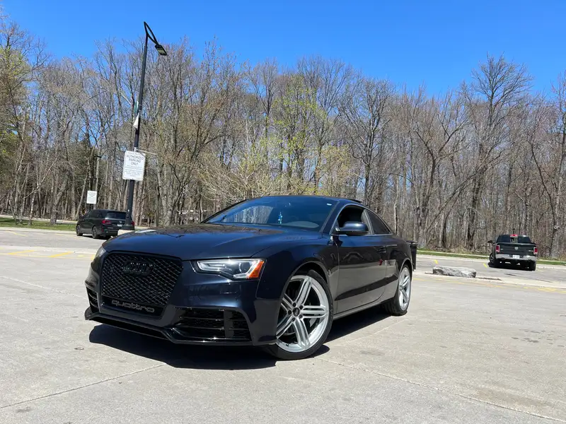 2014 Audi A5, černá, 161 000 km, dovoz Kanada — foto 7 z 7