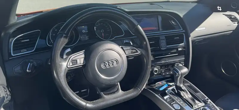 2017 Audi A5 Progressiv, červená, 117 000 km, dovoz Kanada — foto 8 z 10