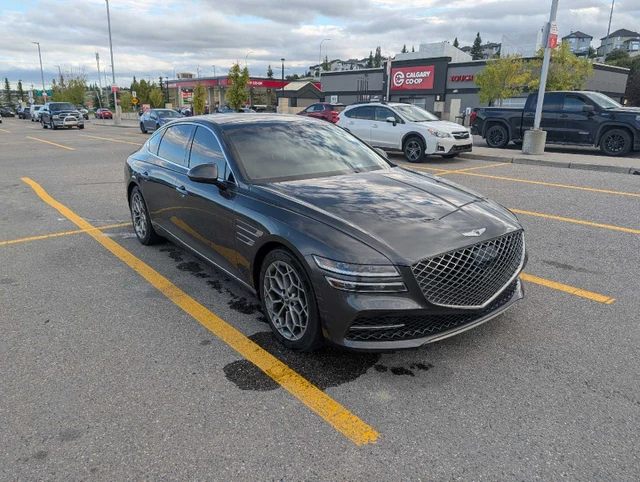2023 Genesis G80 Advanced, šedá, 57 000 km, dovoz Kanada — foto 1