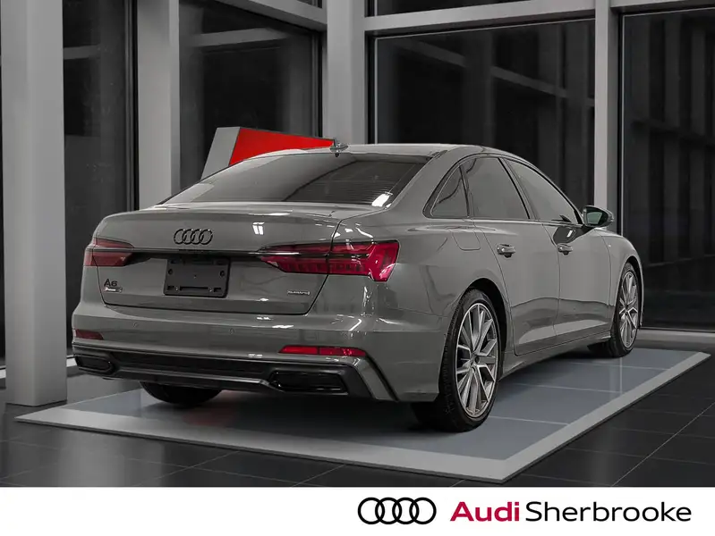2023 Audi A6 Progressiv, šedá, 93 790 km, dovoz Kanada — foto 6 z 12