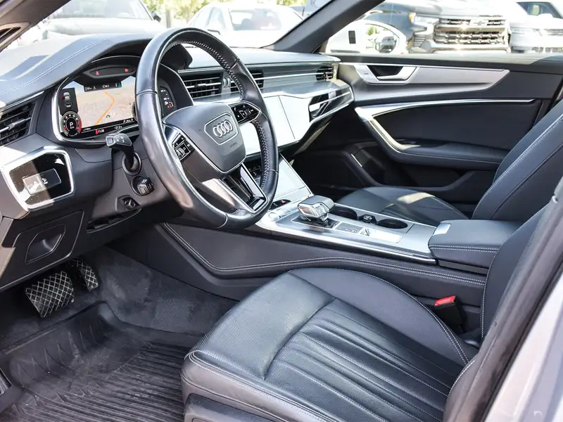 2019 Audi A6 Technik, stříbrná, 144 810 km, dovoz Kanada — foto 11 z 12