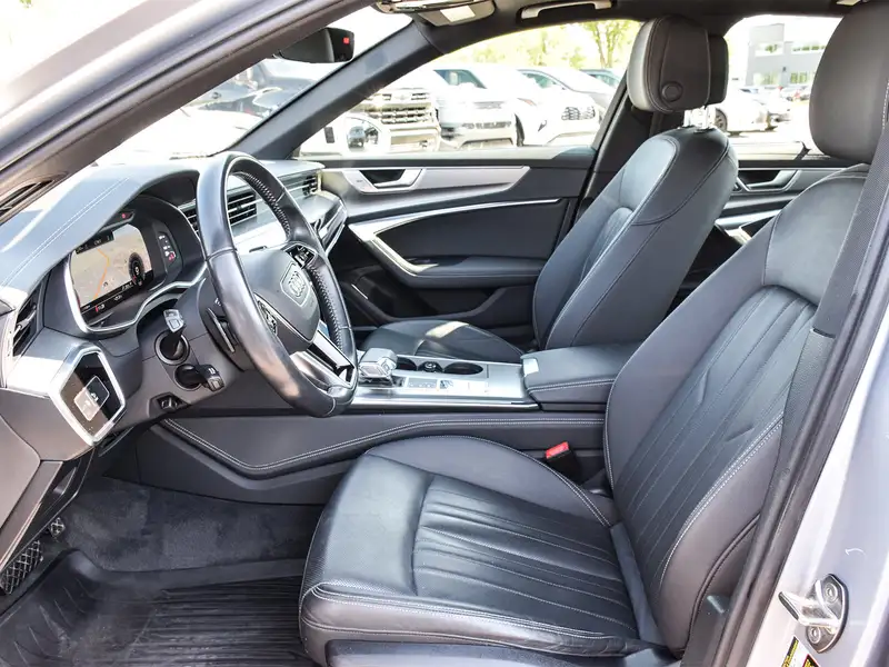2019 Audi A6 Technik, stříbrná, 144 810 km, dovoz Kanada — foto 12 z 12