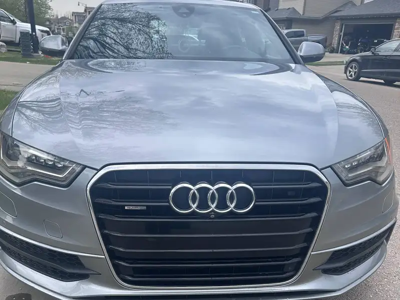 2014 Audi A6 Technik, šedá, 121 396 km, dovoz Kanada — foto 2 z 12