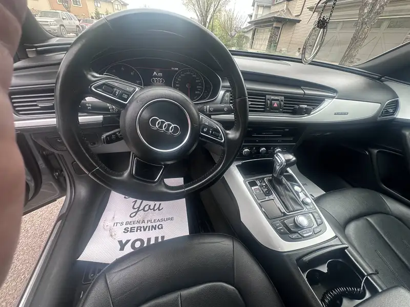 2014 Audi A6 Technik, šedá, 121 396 km, dovoz Kanada — foto 7 z 12