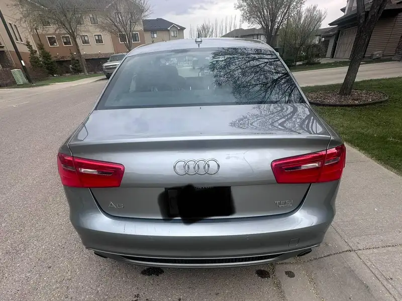 2014 Audi A6 Technik, šedá, 121 396 km, dovoz Kanada — foto 9 z 12