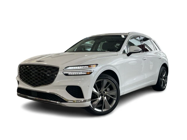 2026 Genesis Gv70 2.5T Advanced w/Tech Pkg, bílá, 20 104 km, dovoz Kanada — foto 1